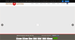 Desktop Screenshot of hotelsavoia.info